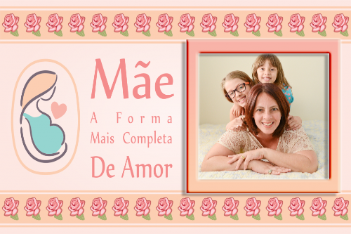 moldura mae amor