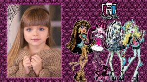 moldura monster high 1