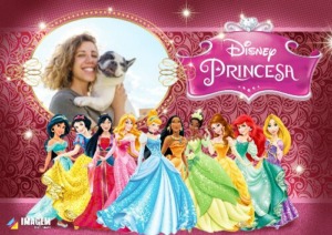Moldura das Princesas da Disney