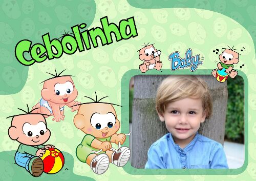 Moldura Cebolinha Baby