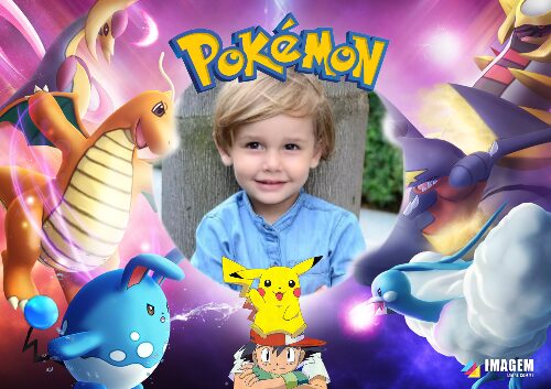 Moldura de Pokemon